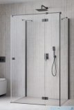 Radaway Essenza Brushed GunMetal Kdj+S kabina 75x120x75cm prawa szczotkowany grafit 1384049-01-01/1385024-92-01R/1384049-01-01
