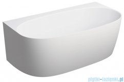 Omnires Valencia M+ wanna przyścienna 158x86 cm biały mat VALENCIAWPBM
