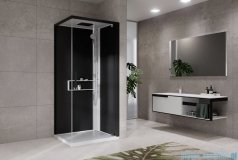 Novellini Glax 2 2.0 kabina z hydromasażem 90x90 prawa biała G22GF99DM1-1UH