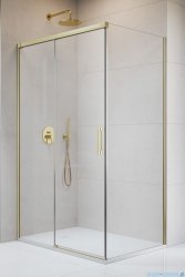 Radaway Idea 8 Kdj Brushed Gold kabina 150x90cm lewa szczotkowane złoto 10340770-99-01L/10350703-01-01/10360090-01-01R