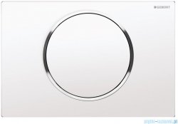 Geberit Sigma10 przycisk spłukujący biały/chrom błyszczący/biały 115.758.KJ.5