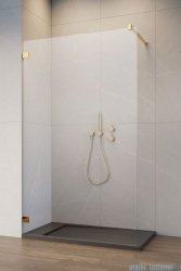 Radaway Essenza Pro 8 Gold 145x200 kabina Walk-in złoty połysk/szkło przejrzyste 1012145-09-01