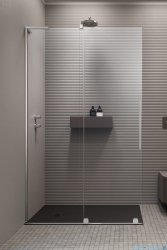 Radaway Furo SL kabina Walk-in 100x200cm lewa szkło przejrzyste 10306538-01-01L/10110494-01-01
