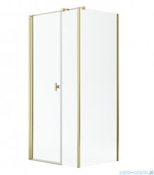 Radaway Nes Gold Kds I kabina 140x80cm lewa złoty połysk 10023140-09-01L/10043080-09-01