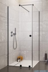 Radaway Furo Black KDJ RH kabina 100x70cm lewa szkło przejrzyste 10104492-54-01LU/10110510-01-01/10113070-01-01