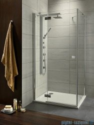 Radaway Almatea Kdj Kabina kwadratowa 90x90 Lewa szkło przejrzyste + Brodzik DELOS C 90 + syfon 32102-01-01NL