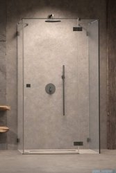Radaway Essenza Pro Brushed GunMetal Kdj+S kabina 100x100x100cm prawa szczotkowany grafit 10097310-92-01R/10098100-01-01/10098100-01-01
