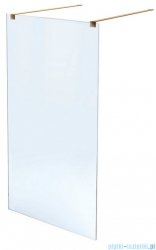 Massi Walk in Gold 130x195cm kabina Walk In przejrzyste MSKP-FA1020-130-G