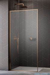Radaway Modo F SL Brushed Copper II kabina Walk-in 70x201,6cm lewa Szczotkowana Miedź szkło przejrzyste 10419074-93-01L