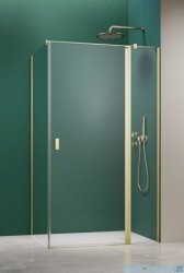 Radaway Nes 6 Kdj II Brushed Light Gold kabina 90x90cm prawa szczotkowane jasne złoto 10032090-98-01R/10039090-01-01