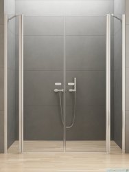 New Trendy New Soleo 160x195 cm drzwi wnękowe wahadłowe podwójne szkło przejrzyste D-0267A