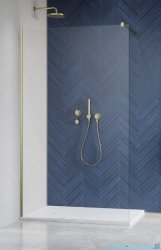 Radaway Modo New II Brushed Gold kabina Walk-in 140x200 szczotkowane złoto 389144-99-01