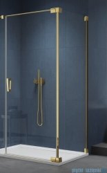 SanSwiss Cadura Gold Line ścianka boczna Cat2 100x200cm profile złote CAT21001207