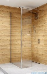Clusi Ares kabina Walk-in z ścianką boczną 80x200 cm przejrzyste 3329ARE80