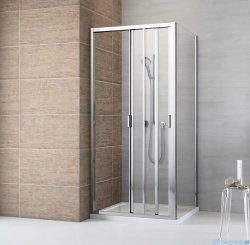Radaway Evo DW+S kabina 100x80 szkło przejrzyste 335100-01-01/336080-01-01