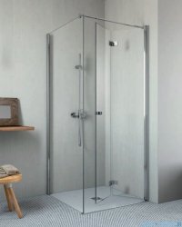 Radaway Essenza New KDJ-B kabina prysznicowa 100x90 prawa przejrzyste + brodzik Doros D + syfon 385083-01-01R/384050-01-01/SDRD1090-01