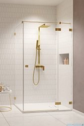 Radaway Essenza Pro Brushed Gold Kdj kabina 120x90cm prawa szczotkowane złoto 10097120-99-01R/10098090-01-01