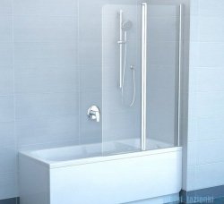 Ravak Chrome Parawan CVS2-100 R satyna+transparent, prawy 7QRA0U00Z1