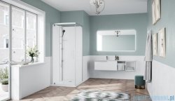 Novellini Glax 1 2.0 kabina standard 90x90 lewa srebrna G21GF99SM-1BB