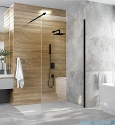 Sanplast Space Wall P/SPACEWALL-XL kabina walk-in 100x228 cm czarny matowy 600-320-3140-59-401