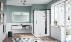Novellini Glax 1 2.0 kabina standard 120x80 prawa czarna G212P120DM-1HH
