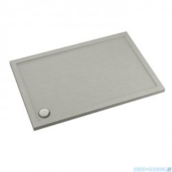 Schedpol Caspar New brodzik prostokątny + syfon 100x90cm Cement Stone 3.2345/CT/ST