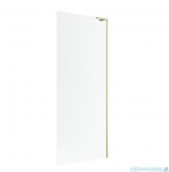 Radaway Modo SL II Brushed Light Gold kabina Walk-in 55x200 prawa szczotkowane jasne złoto szkło przejrzyste 10319055-98-01R