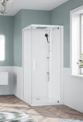 Novellini Glax 1 2.0 kabina standard 80x80 prawa biała G21GF89DTF-1UU