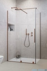 Radaway Furo Kdj Brushed Copper kabina 160x100cm lewa szczotkowana miedź 10104822-93-01L/10110780-01-01/10113100-01-01