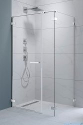 Radaway Arta Kds I kabina 140x80cm lewa szkło przejrzyste 386820-03-01L +1386105-03-01+386110-03-01
