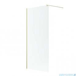 Radaway Modo New II Brushed Light Gold kabina Walk-in 70x200 szczotkowane jasne złoto szkło przejrzyste 389074-98-01