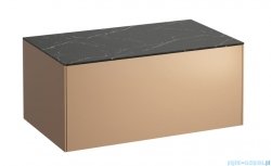 Laufen SONAR szafka pod umywalkę 77x45 cm Miedziany lakierowany/Czarna Marquina H4054100341411