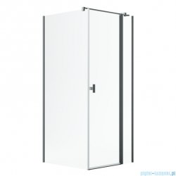 Radaway Nes Kdj II Brushed GunMetal kabina 110x70cm prawa szczotkowany grafit 10032110-92-01R/10039070-01-01