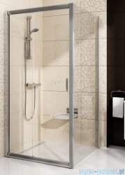 Ravak Blix BLPS ścianka boczna stała 80cm białe transparent Anticalc 9BH40100Z1