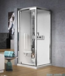 Novellini Glax 3 GF80 kabina standard 80x80 chrom GL3GF80M-1K