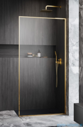 Radaway Modo F SL Gold II kabina Walk-in 95x201,6cm prawa złoty połysk szkło przejrzyste 10419095-09-01R