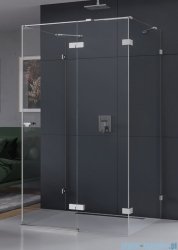 New Trendy Eventa kabina prysznicowa przyścienna 100x90x200 cm przejrzyste Prawa EXK-4586