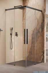 Radaway Idea 8 QL Black Kdd kabina 110x120cm szkło przejrzyste 10590110-54-01L/10590120-54-01R