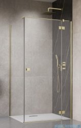 Radaway Essenza Kdj Brushed Gold kabina 120x70cm prawa szczotkowane złoto 1385042-99-01R/1384048-01-01