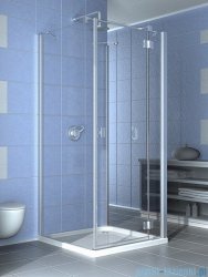 Radaway Essenza KDJ+S kabina 80x120x80 prawa szkło przejrzyste + Brodzik Doros D + syfon 32932-01-01R1 / 32932-01-01R2