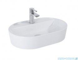 Elita Babette umywalka nablatowa ceramiczna 81x41cm biały połysk 145109