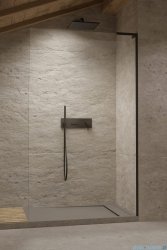 Radaway Modo SL Black II kabina Walk-in 95x200 prawa czarny mat/szkło przejrzyste 10319095-54-01R