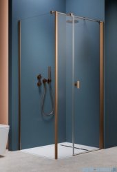 Radaway Nes Kds I Brushed Copper kabina 140x90cm prawa szczotkowana miedź 10023140-93-01R/10043090-93-01