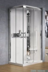 Novellini Glax 3 kabina prysznicowa z hydromasażem 100x80 prawa GL3A100DT1-1K