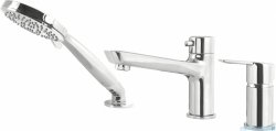 Deante ARNIKA Bateria wannowa 3-otworowa chrom BQA_013M