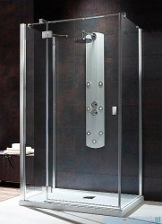 Radaway Kabina prysznicowa Essenza KDJ+S 90x120x90 lewa szkło przejrzyste + brodzik Doros D + syfon 32943-01-01L