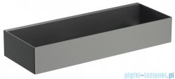 Omnires Uni koszyk prysznicowy 30x11 cm grafit szczotkowany UN10335GR