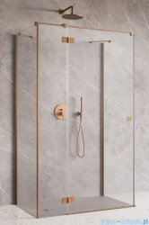 Radaway Essenza Brushed Copper Kdj+S kabina 70x80x70cm lewa szczotkowana miedź 1384048-01-01/1385021-93-01L/1384048-01-01