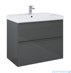 Elita Look szafka z umywalką 80x63x45cm anthracite 167082/145840