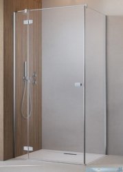 Radaway Fuenta Kdj kabina 80x90cm lewa chrom połysk szkło przejrzyste 1384043-01-01L/1384050-01-01